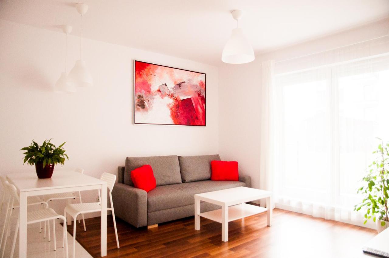 Apartament Rosso Łódź Exterior foto
